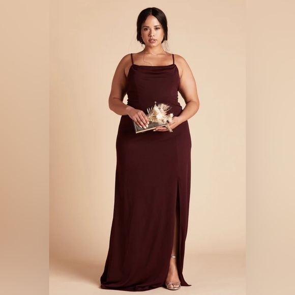 NWT Birdy Grey Ash Dress in Crepe Cabernet - Picture 1 of 6